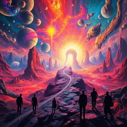 Spectrum Wars: Which Dimension Is It Anyway? - Text-based game