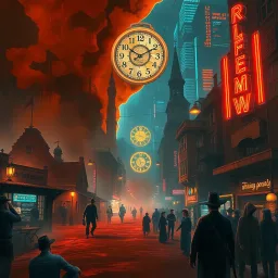 Chrono-Conundrum: Who's Ticking? - Text-based game