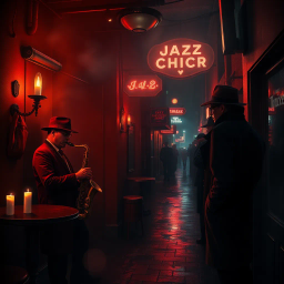 Jazz Noir Chronicles - Text-based game