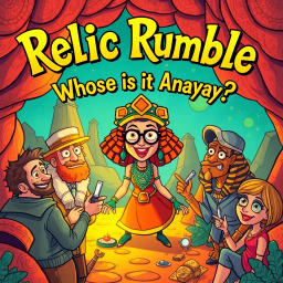 Relic Rumble: Whose Is It Anyway? - Text-based game