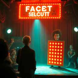 Whose Face Is It Anyway? - Text-based game