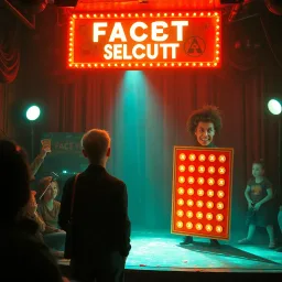 Whose Face Is It Anyway? - Text-based game