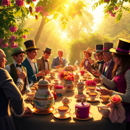 Whose Tea is It Anyway? - Text-based game