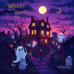 Whose Haunt is This? - Text-based game