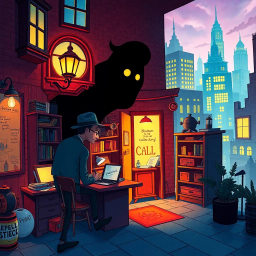 Whose Shadow Is This, Anyway? - Text-based game