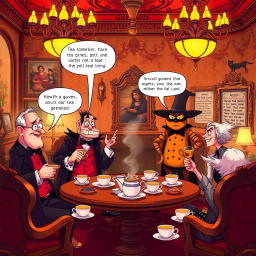 Whose Tea Is It Anyway? - Text-based game