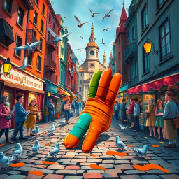 Whose Glove Is This? - Text-based game