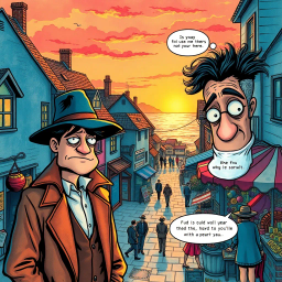 Whose Face Is It Anyway? - Text-based game
