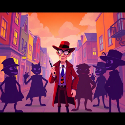 Whose Shadow is This, Anyway? - Text-based game