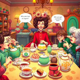Whose Tea Is It Anyway? - Text-based game