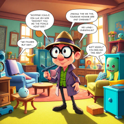 Whose Is It Anyway? - Text-based game