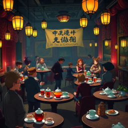 Whose Tea Is It Anyway? - Text-based game