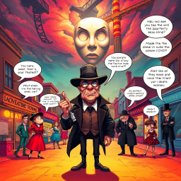 Whose Face Is This, Anyway? - Text-based game