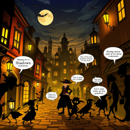 Shadowplay: Whose Shadow Is This Anyway? - Text-based game
