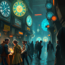 Time Travel & Strategy text games