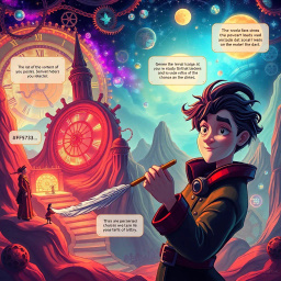Chronoscribe: Whose Story Is It Anyway? - Text-based game