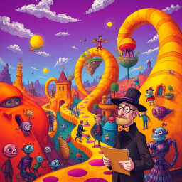 Whimsical Surrealism text games