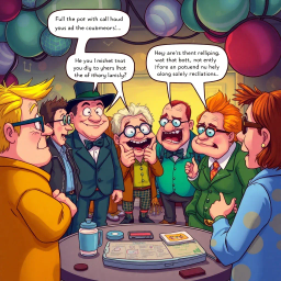 Whose Greeting Is It Anyway? - Text-based game