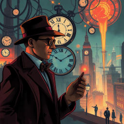Chrono-Conundrum: Who's Ticking? - Text-based game