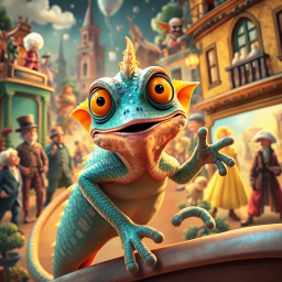 ChronoChameleon: Whose Story Is It Anyway? - Text-based game