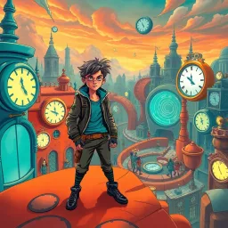 Chrono-Conundrum: Who's Ticking? - Text-based game