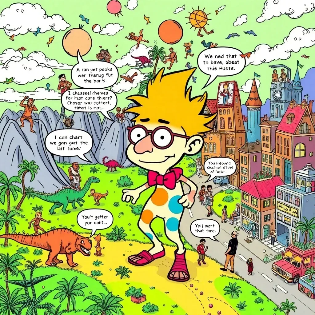 Chronochameleon: Whose Story Is It Anyway?
