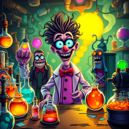 Whose Lab Is It Anyway? - Text-based game