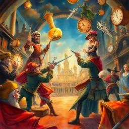 Chronoscribe: Whose Story is It Anyway? - Text-based game