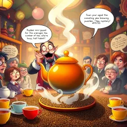 Whose Tea Is It Anyway? - Text-based game