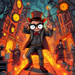 Chronocrux: Whose Time is It Anyway? - Text-based game