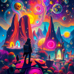 Spectrum Wars: Which Dimension Is It Anyway? - Text-based game