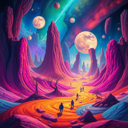 Spectrum Saga: Whose Dimension is it Anyway? - Text-based game