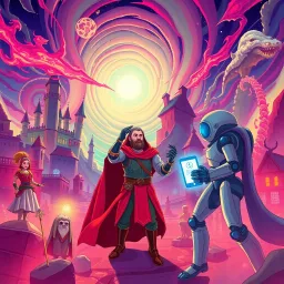 Chrono Clash: Whose Time Is It Anyway? - Text-based game