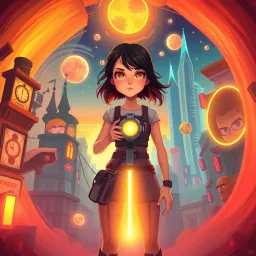 Chrono Chums: Who's There? - Text-based game