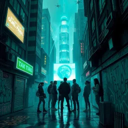 Cyberpunk Syndicate Chronicles - Text-based game