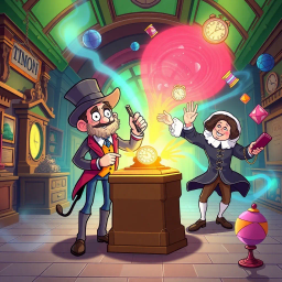 ChronoChums: Time's Party Crashers - Text-based game