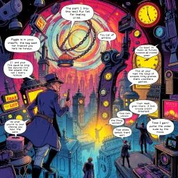 Chrono Clash: The Narrative War - Text-based game