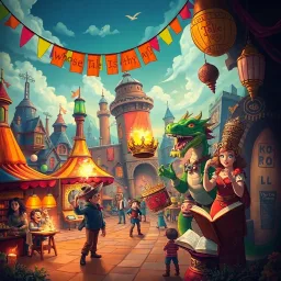 Whose Tale Is It Anyway? - Text-based game