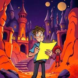 The Great MetaQuest: Whose Adventure Is It Anyway? - Text-based game