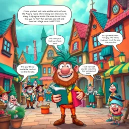 Quagmire's Quest: Whose Adventure Is It Anyway? - Text-based game
