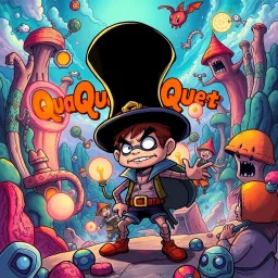 Quagmire's Quest: Whose Adventure is it Anyway? - Text-based game