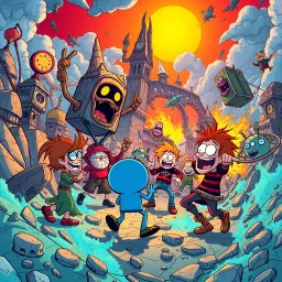 MetaMayhem: Whose Adventure Is It Anyway? - Text-based game