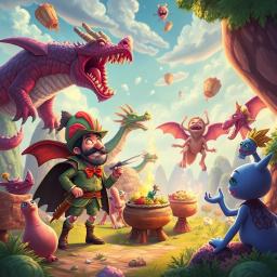 Metamayhem: Whose Adventure Is It Anyway? - Text-based game
