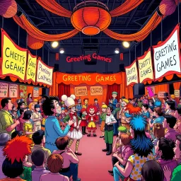 Whose Greeting Is It Anyway? - Text-based game