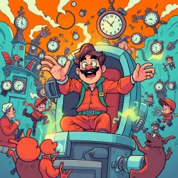 ChronoChaos: Whose Time is It Anyway? - Text-based game