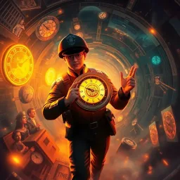 ChronoClash: Who's Time Is It Anyway? - Text-based game