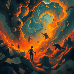Tangled Dreams: Whose Nightmare Is It Anyway? - Text-based game