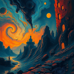 Dreamweaver's Descent - Text-based game