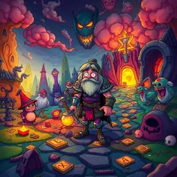 Quest Quagmire: Whose Adventure Is It Anyway? - Text-based game