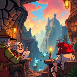 Quest Quagmire: Whose Adventure Is It Anyway? - Text-based game